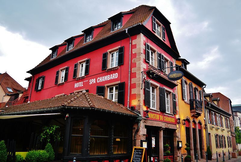 Hotel Chambard in Kaysersberg, where Bourdain was found dead – Author: Zairon – CC BY-SA 4.0