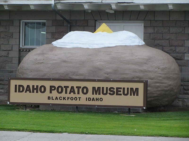 According to the Idaho Potato Museum, the Snake River provides the perfect conditions for potatoes to grow