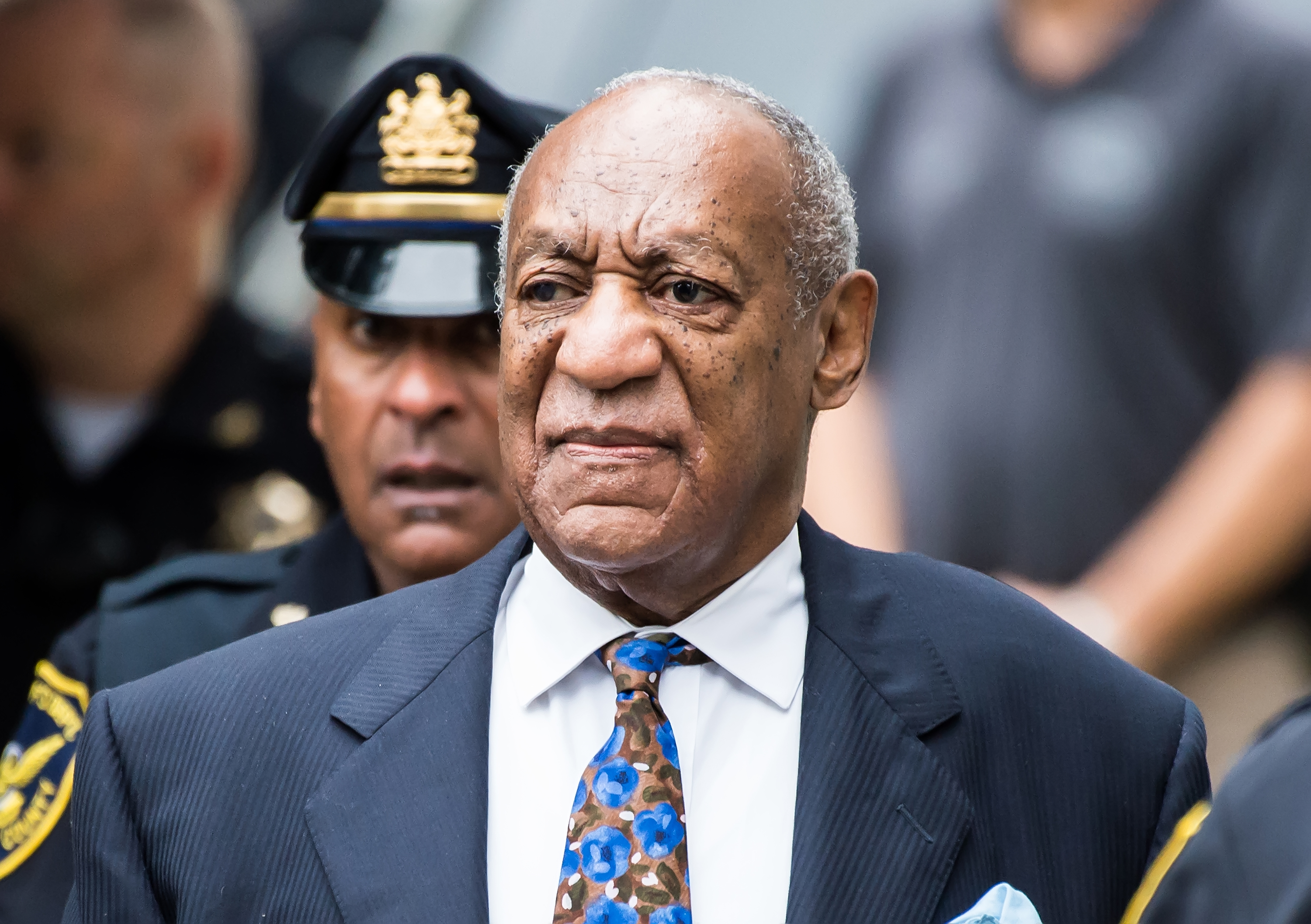 NORRISTOWN, PA - SEPTEMBER 24:  Actor/stand-up comedian Bill Cosby arrives for sentencing for his sexual assault trial at the Montgomery County Courthouse on September 24, 2018 in Norristown, Pennsylvania.  (Photo by Gilbert Carrasquillo/Getty Images)