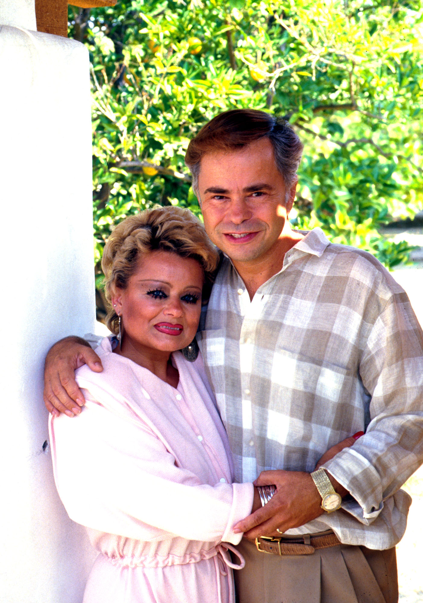 P 104193 12: Jim and Tammy Faye Baker, May 15, 1987. (Photo by John Barr / Liaison Agency)