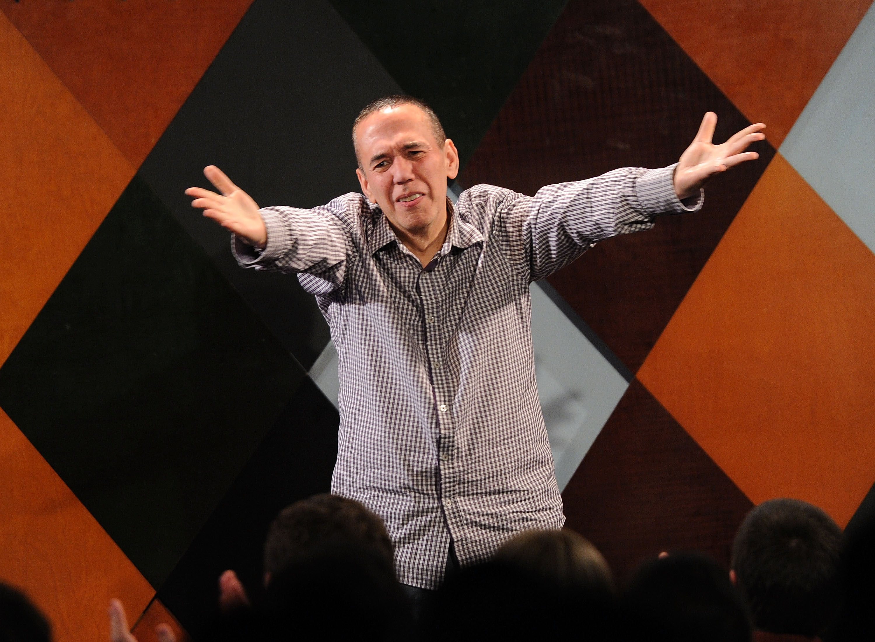 NEW YORK, NY - DECEMBER 22:  Comedian Gilbert Gottfried performs at Caroline