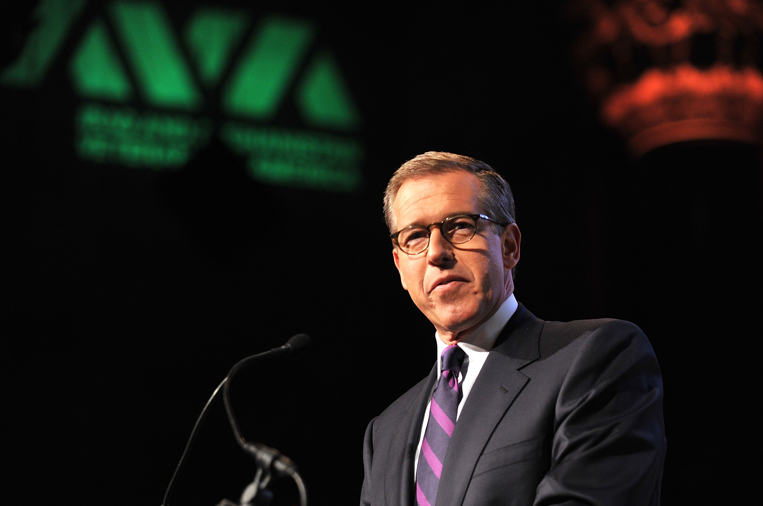 NEW YORK, NY - NOVEMBER 09:  Brian Williams of NBC attends IAVA