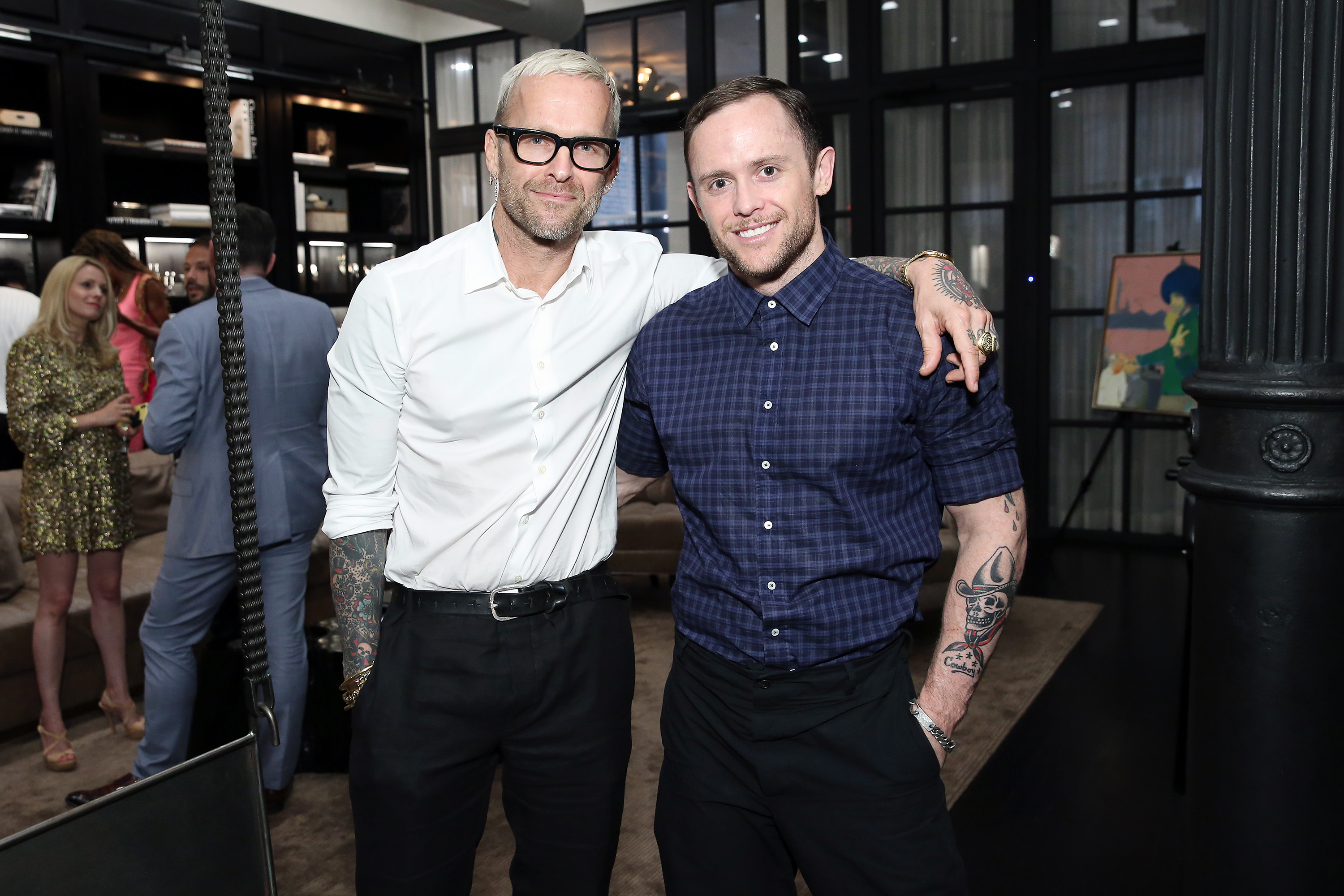 NEW YORK, NEW YORK - JUNE 25: Bob Harper (L) and Anton Gutierrez attend Prince Reimagined: Private Charity Event for amfAR The Foundation for AIDS Research / Celebrating 35th Anniversary of Purple Rain on June 25, 2019 in New York City. (Photo by Monica Schipper/Getty Images for amfAR/Whitman/Loftis)