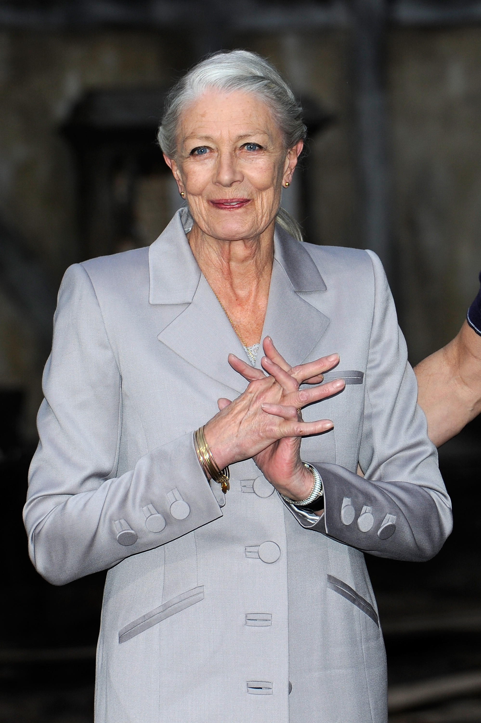 POTSDAM, GERMANY - APRIL 29:  Actress Vanessa Redgrave attends a photocall to promote the new movie