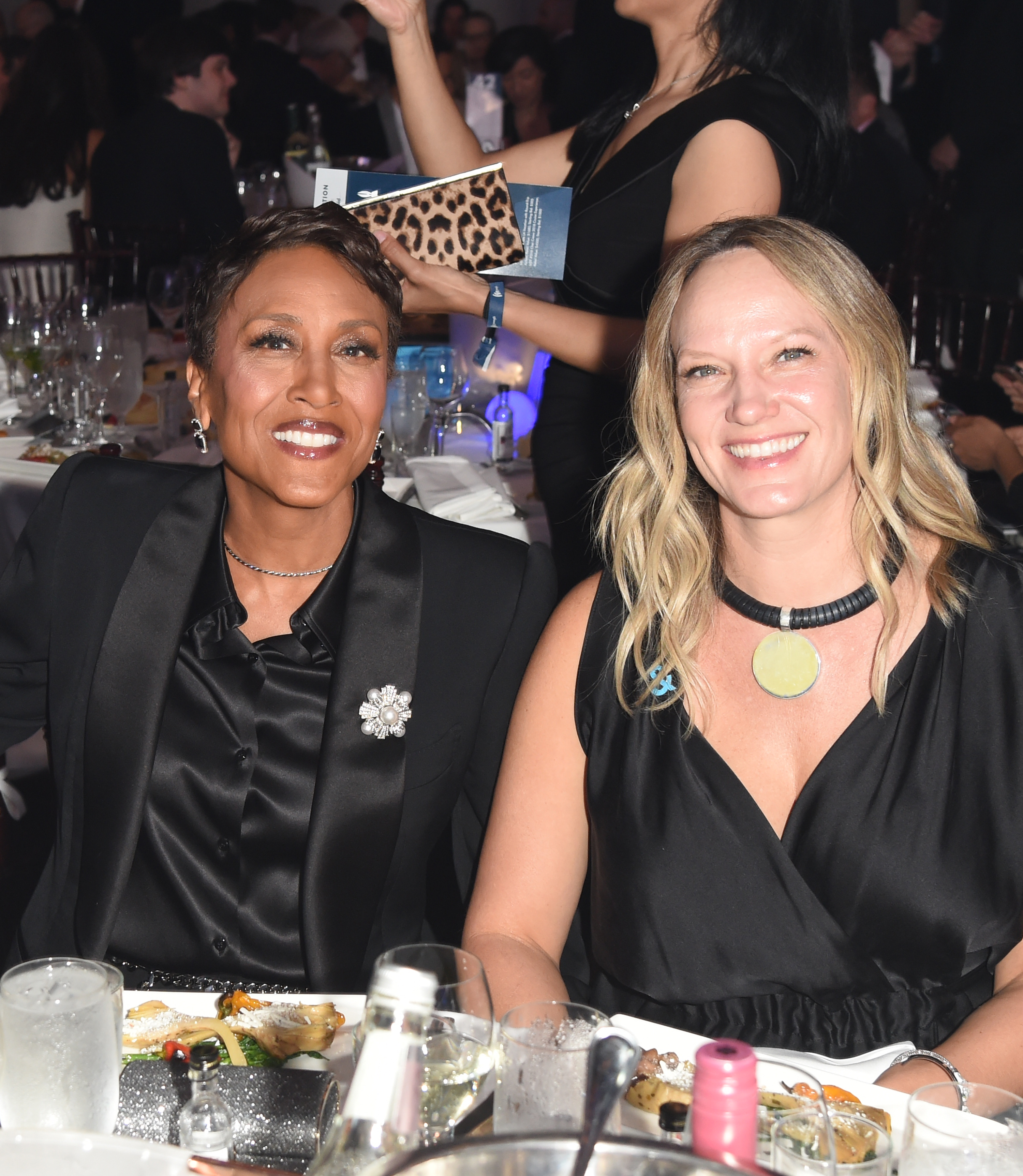 NEW YORK, NY - MAY 05:  Robin Roberts and Amber Laign attend the 29th Annual GLAAD Media Awards at The Hilton Midtown on May 5, 2018 in New York City.  (Photo by J. Merritt/Getty Images for GLAAD)