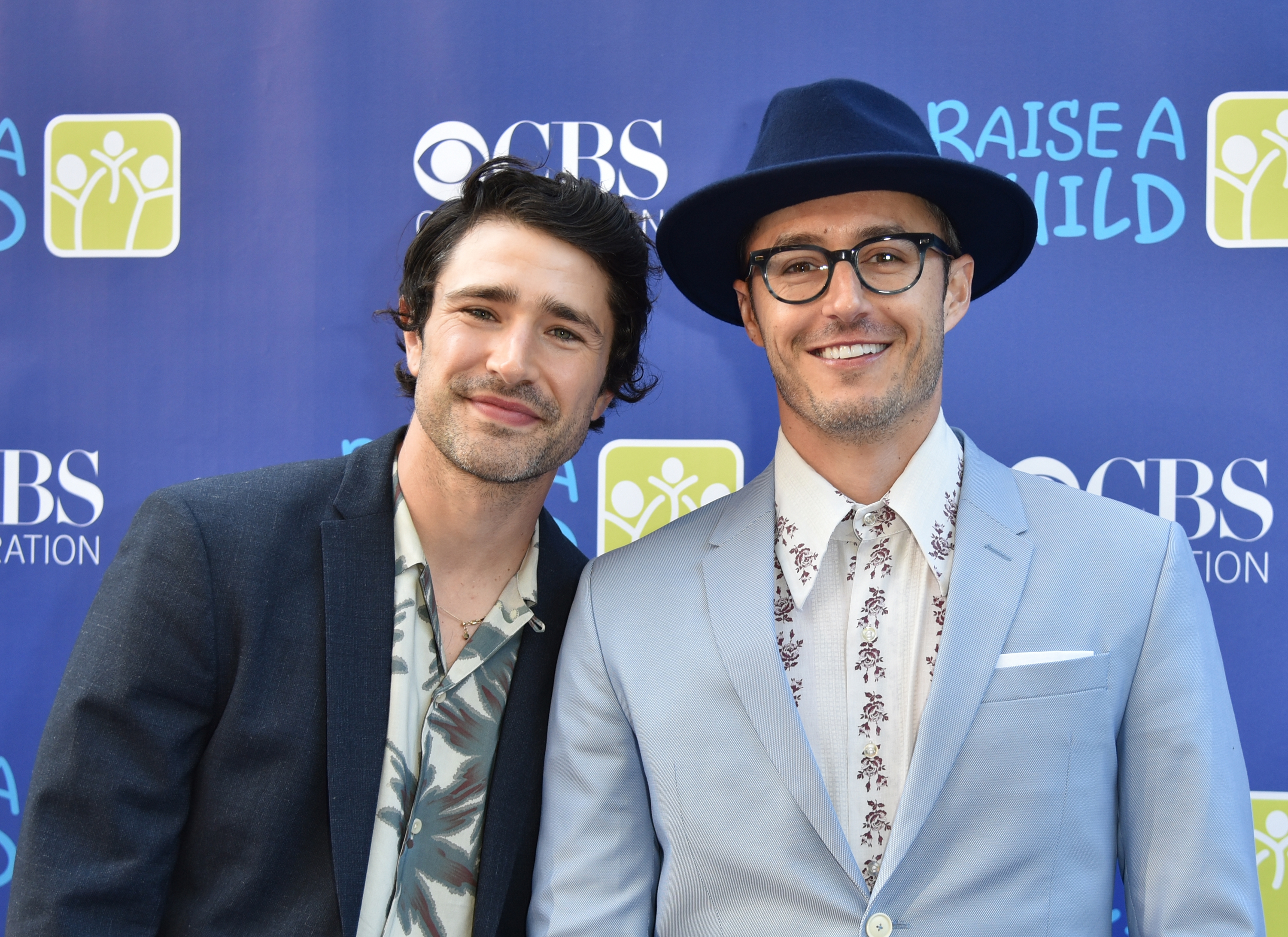 HOLLYWOOD, CA - JUNE 10:  Actor Matt Dallas (L) and singer / songwriter Blue Hamilton attends the 5th Annual RaiseAChild HONORS Gala  at Jim Henson Studios on June 10, 2017 in Hollywood, California.  (Photo by Brandon Williams/Getty Images,)