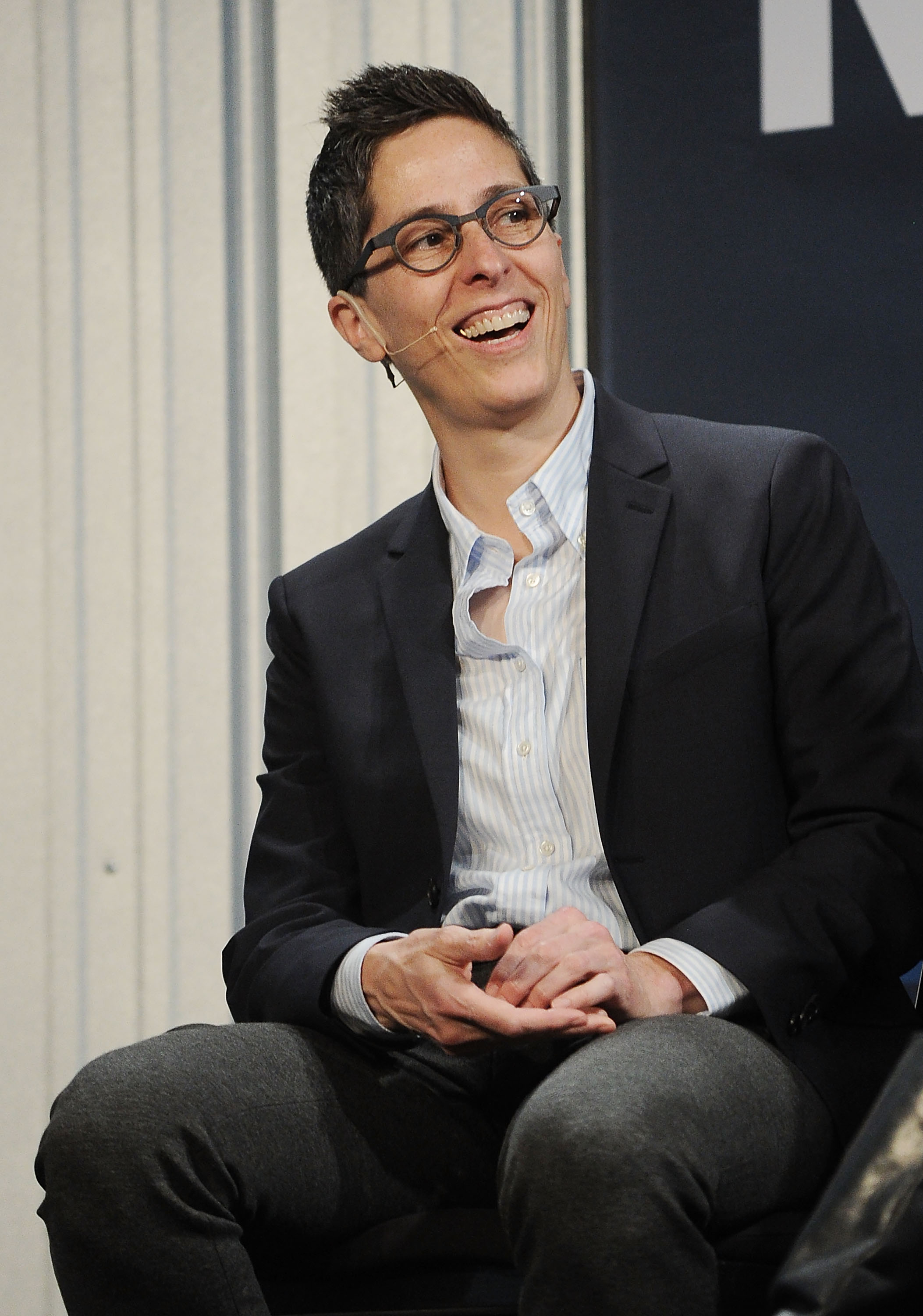 NEW YORK, NY - MAY 20:  Author of Fun Home, Alison Bechdel attends the 2015 New York Ideas Forum at Center 548 on May 20, 2015 in New York City.  (Photo by Daniel Zuchnik/Getty Images)