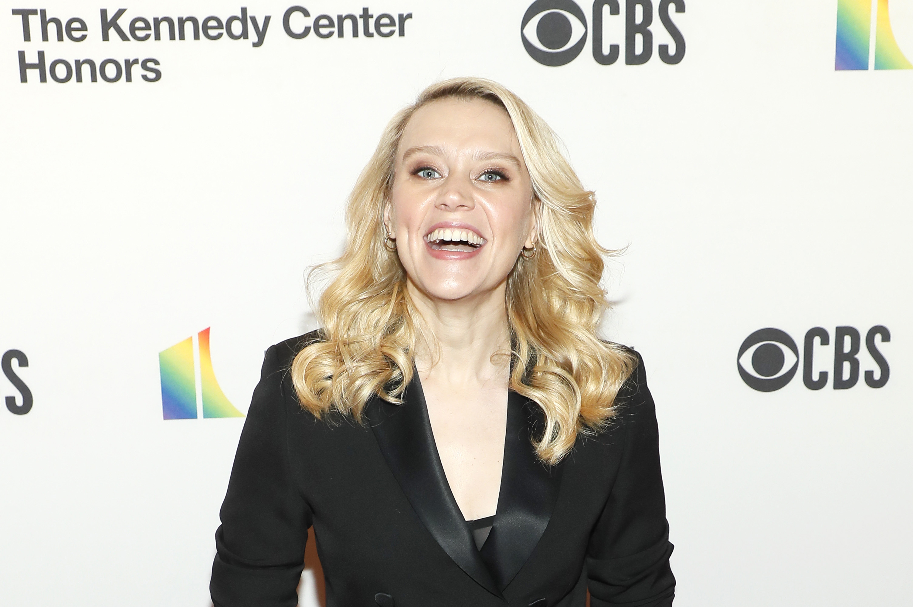 WASHINGTON, DC - DECEMBER 05: Kate McKinnon attends the 44th Kennedy Center Honors at The Kennedy Center on December 05, 2021 in Washington, DC. (Photo by Paul Morigi/Getty Images)