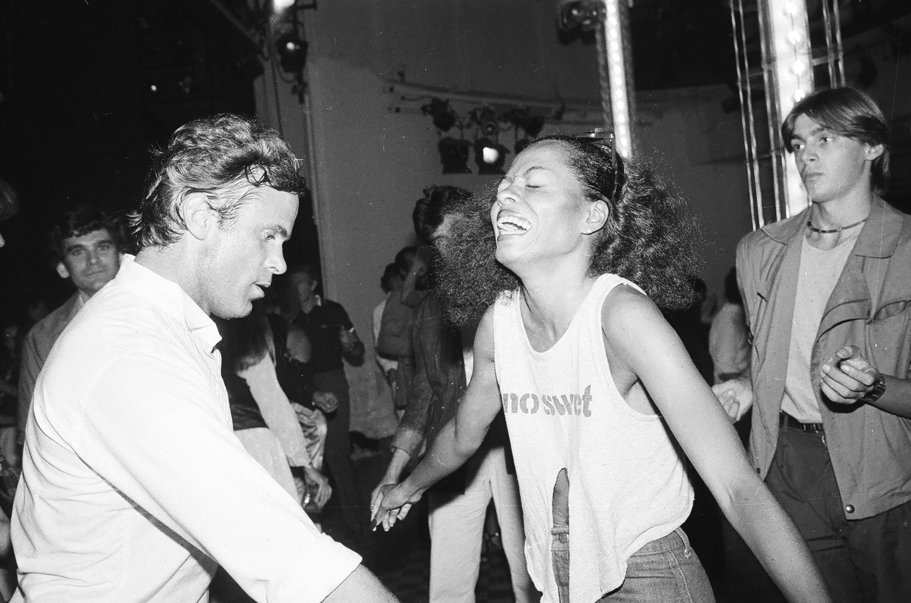 NEW YORK, NY - 1979: Diana Ross dancing at Studio 54 c 1979 in New York City.  (Photo by Sonia Moskowitz/Getty Images)