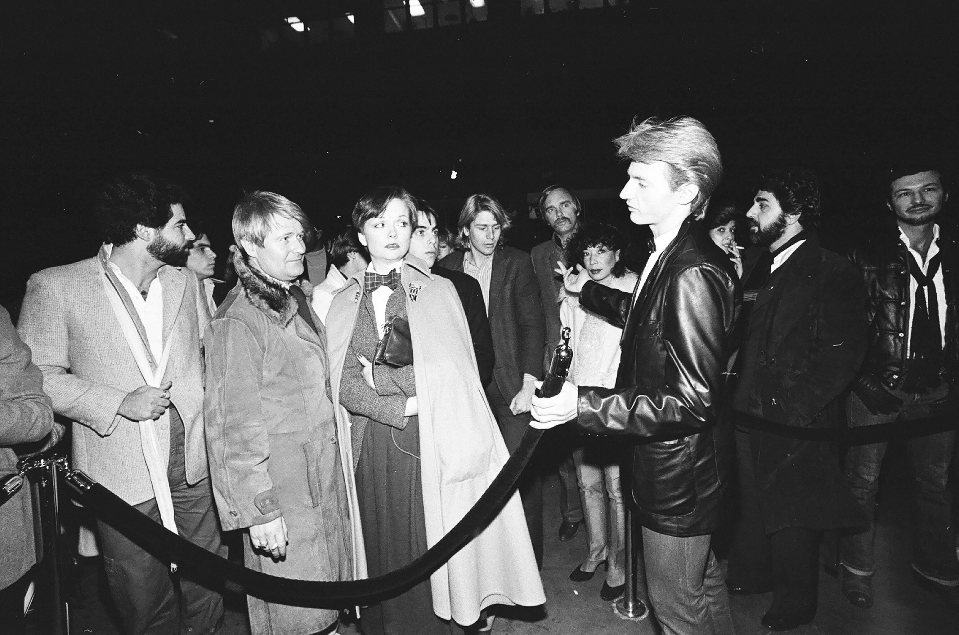 NEW YORK, NY - 1978: Marc Beneke mans the doors at Studio 54, c 1978  in New York City.  (Photo by Sonia Moskowitz/Getty Images)
