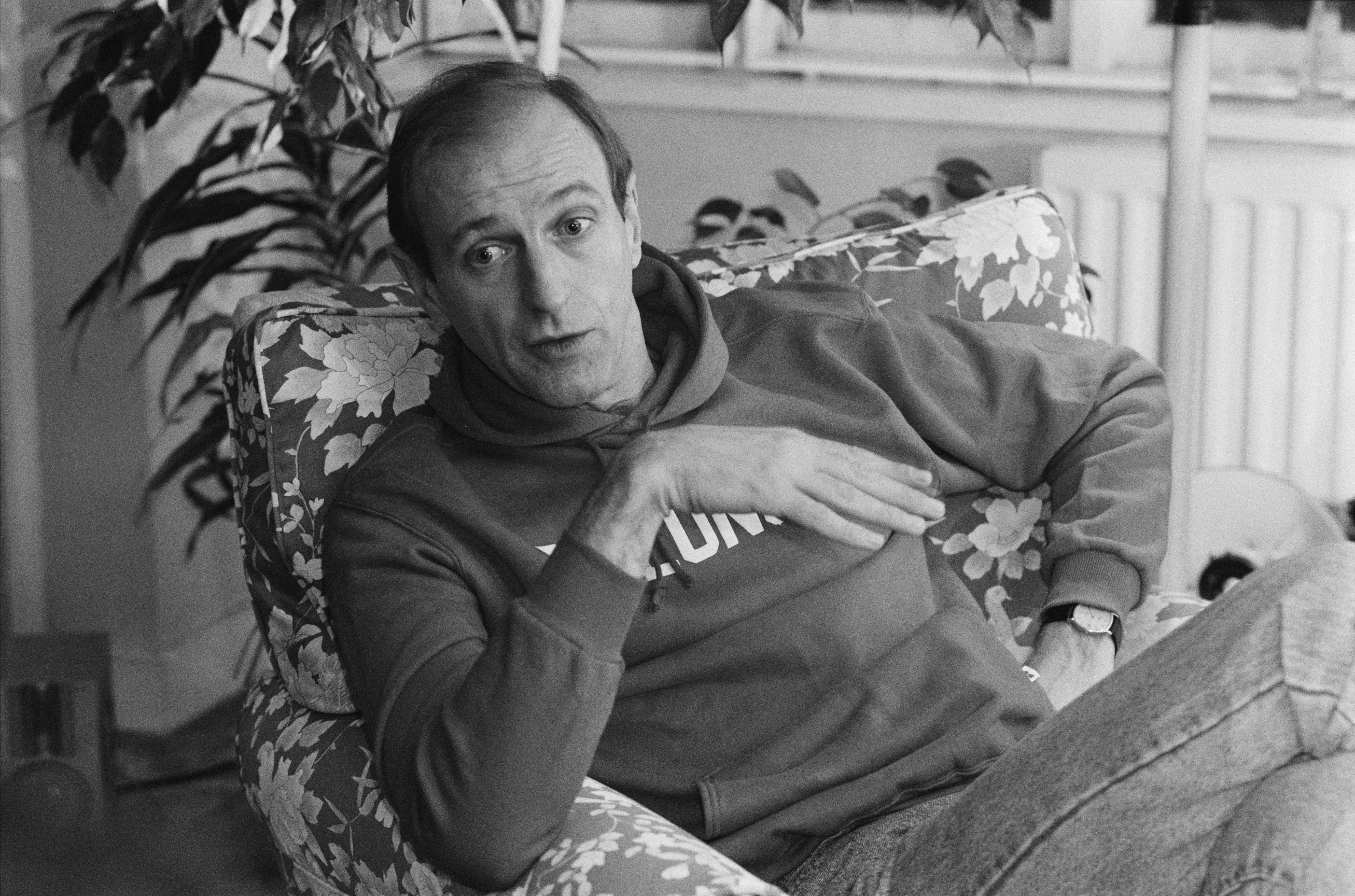 British actor, writer and comedian Graham Chapman (1941 - 1989). Chapman is best known for his work with the Monty Python team. (Photo by John Downing/Hulton Archive/Getty Images)