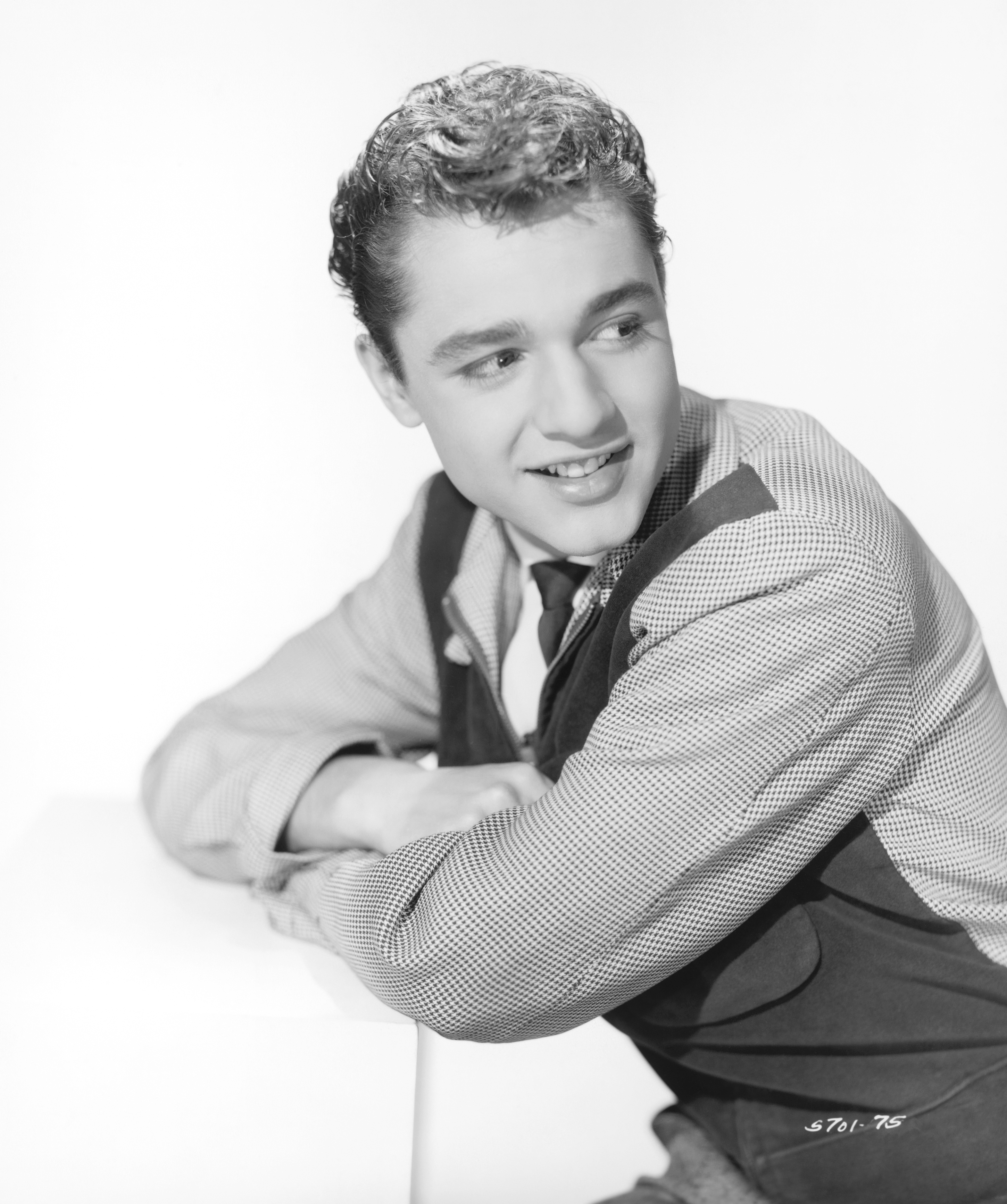 Actor Sal Mineo Looking over His Shoulder (Photo by © John Springer Collection/CORBIS/Corbis via Getty Images)