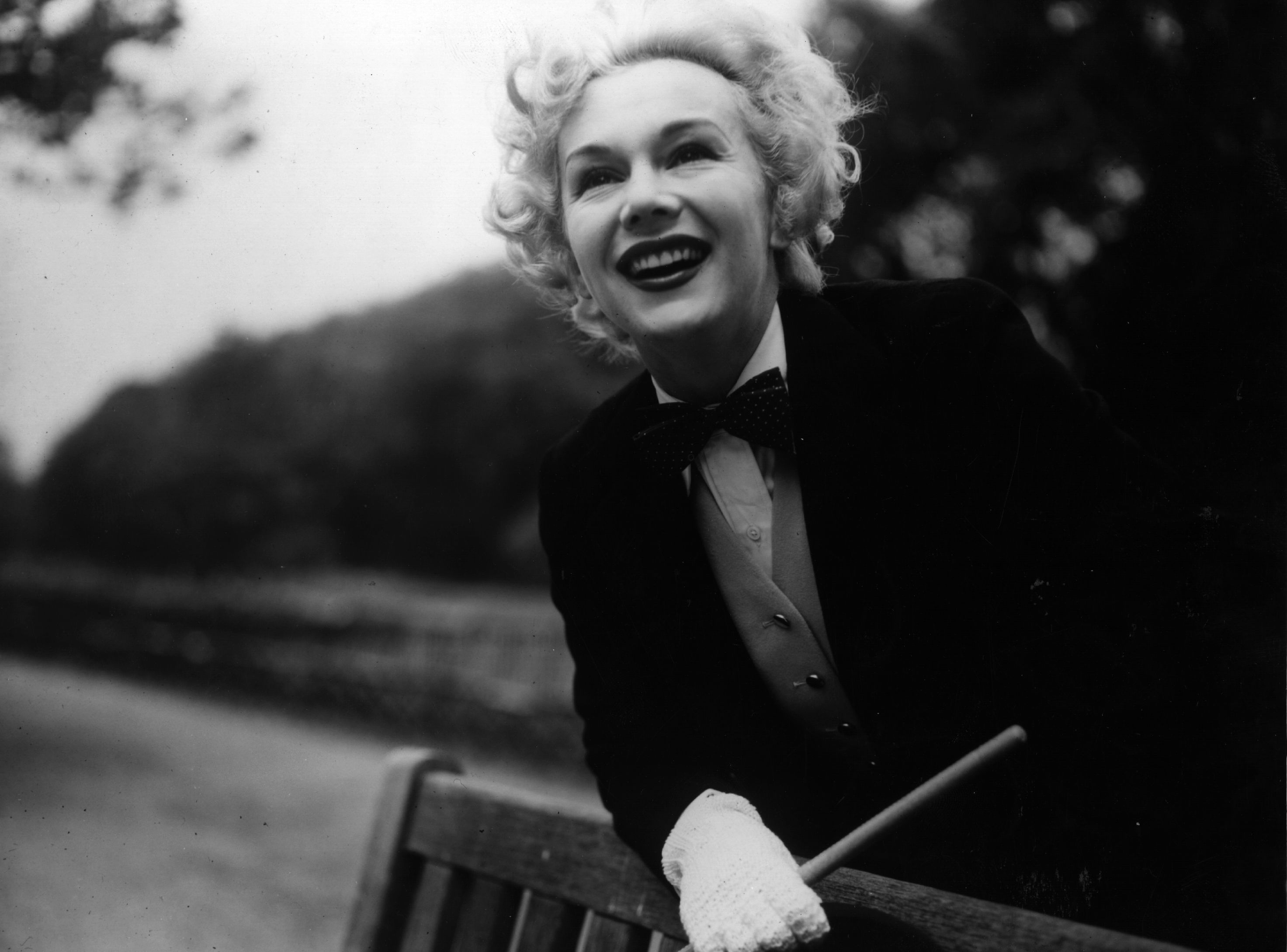 circa 1940:  Eva Gabor, the Hollywood film star and actress,  sister of Zsa Zsa Gabor, the Hungarian actress.  (Photo by Hulton Archive/Getty Images)