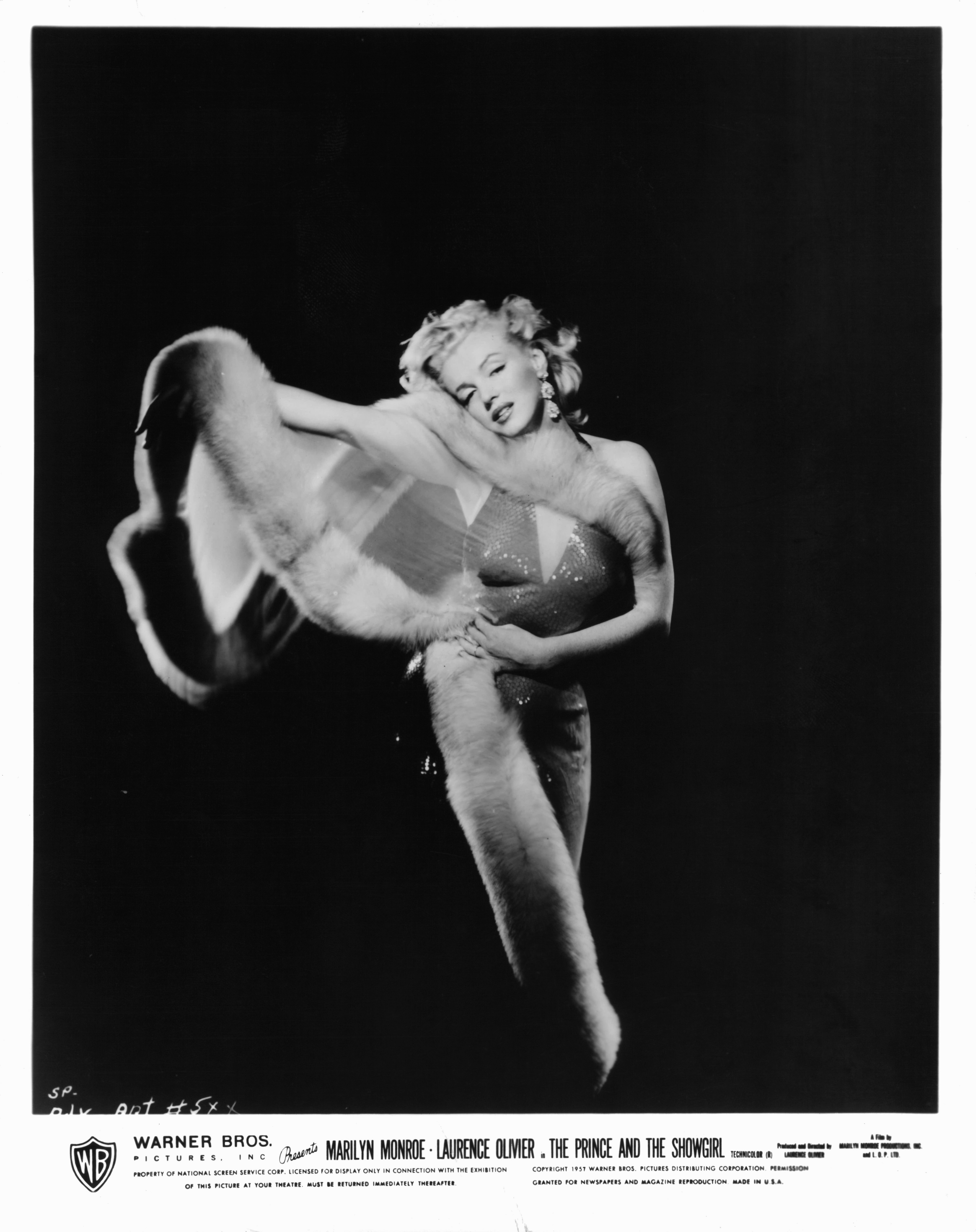 Marilyn monroe in prince and the showgirl. (Photo by Underwood & Underwood/Corbis/VCG via Getty Images)