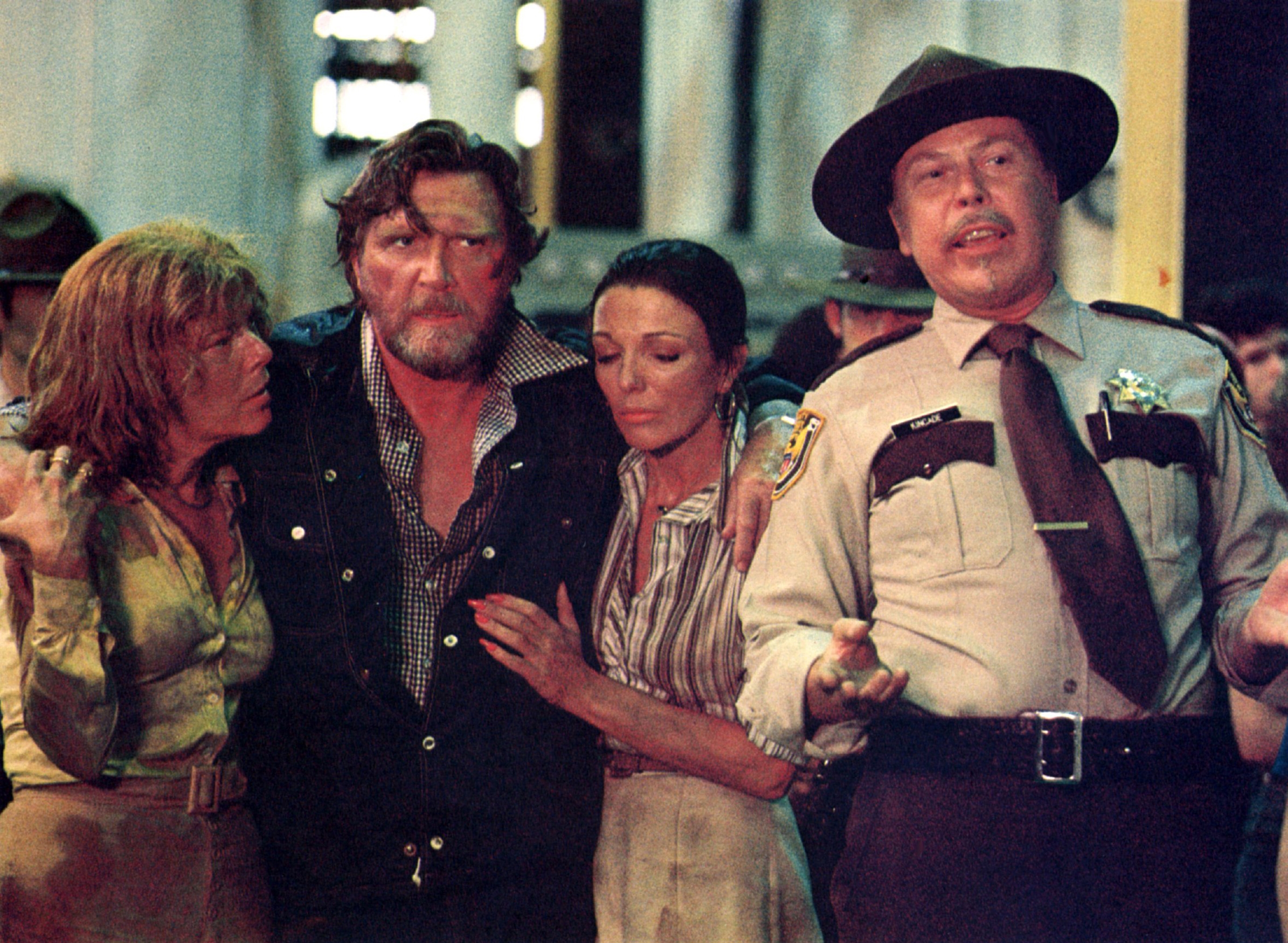 Kino. In der Gewalt der Riesenameisen, (EMPIRE OF THE ANTS) USA, 1976, Regie: Bert I. Gordon, JAQUELINE SCOTT, ROBERT LANSING, JOAN COLLINS, ALBERT SALMI. (Photo by FilmPublicityArchive/United Archives via Getty Images)