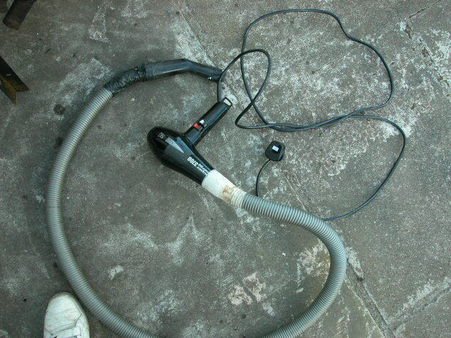 The method I mostly use is the hair-dryer one. A hair-dryer taped onto a hoover hose