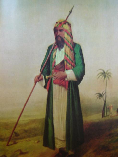 Image source: “The Pilgrim”, illustration from Burton’s Personal Narrative (Burton disguised as “Haji Abdullah”, 1853).