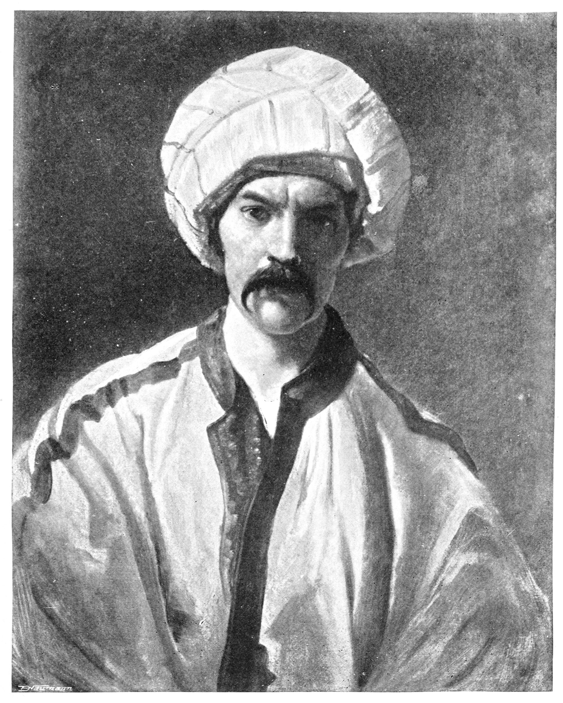 Image source: Burton in Persian disguise as “Mirza Abdullah the Bushri” (ca. 1849–50).