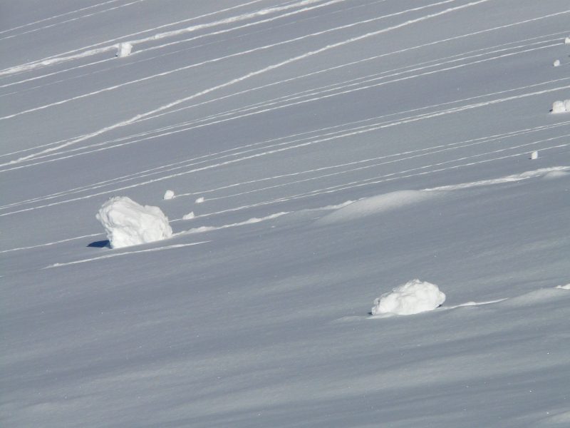 Leeward slopes are generally less stable