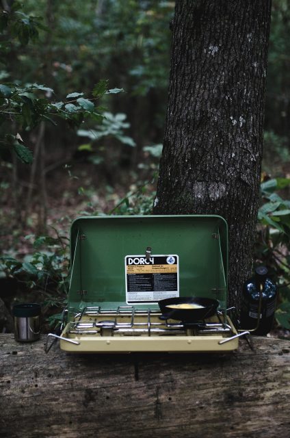 Get yourself a portable cooking stove
