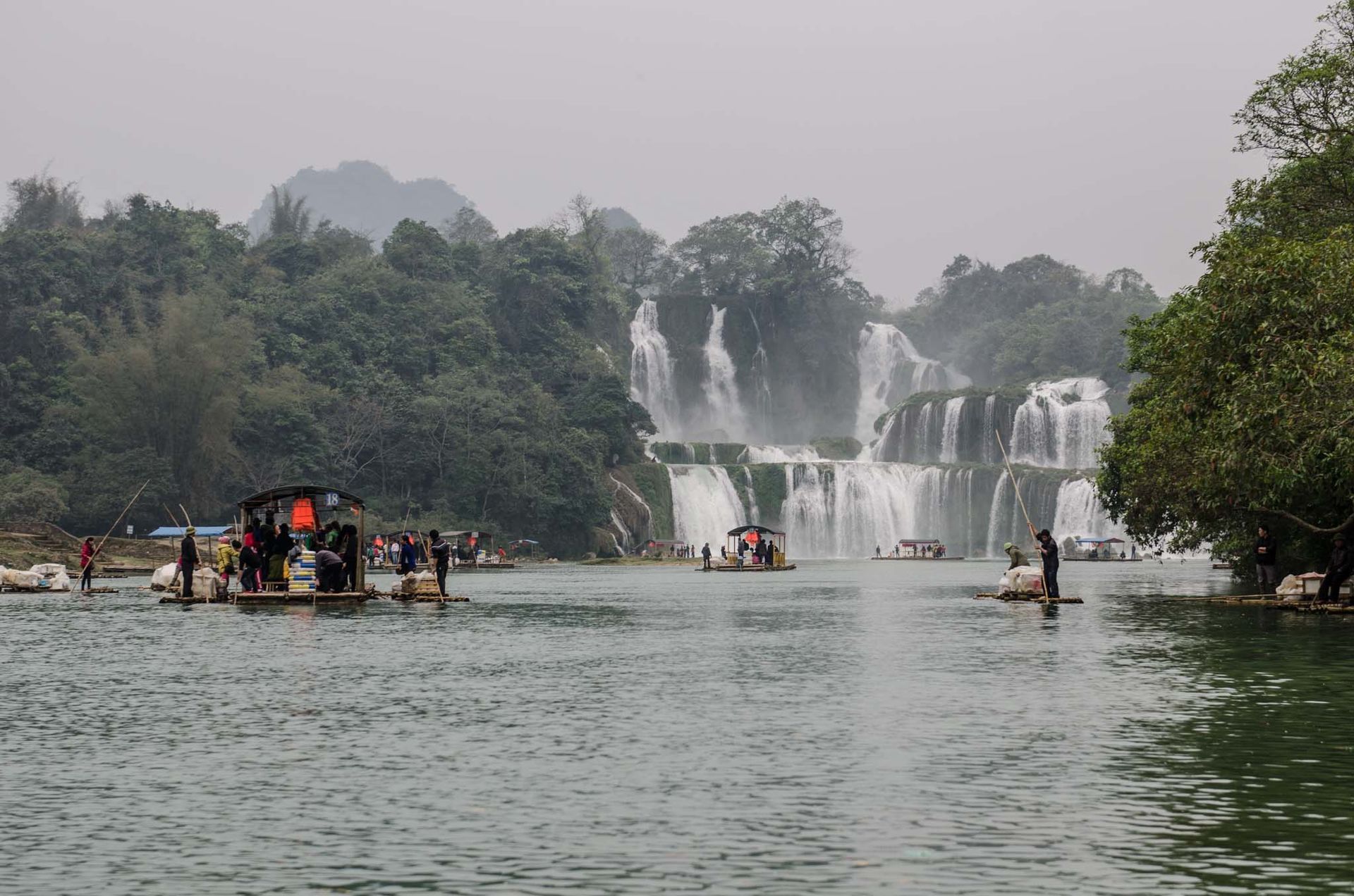 Ban Gioc waterfall, Vietnam. Photo credit