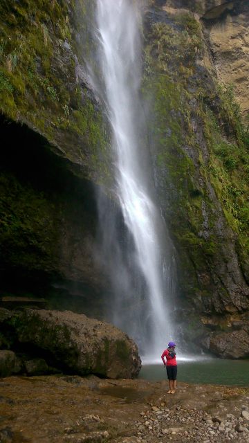El Chorro, the first waterfall