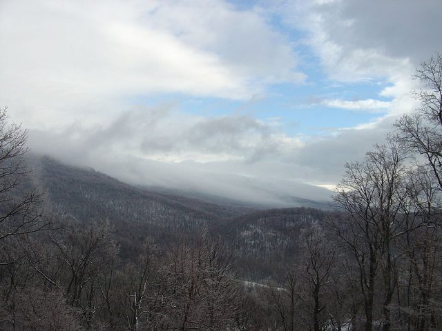 Winter hits in Shenandoah Photo Credit