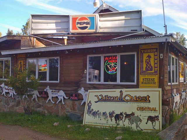 Steese Roadhouse, seen here in summer, is home to the Central checkpoint of the Yukon Quest