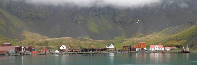 A panorama of Grytviken. Photo credit