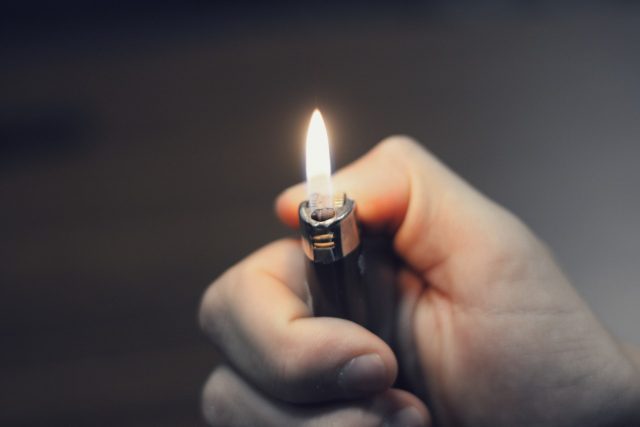 A lighter is not just for lighting cigarettes