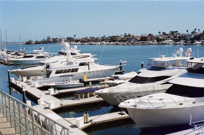 Docks on the Newport Harbor