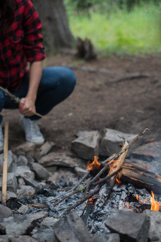 Learning to start a fire in the wild is a skill best earned before it is needed