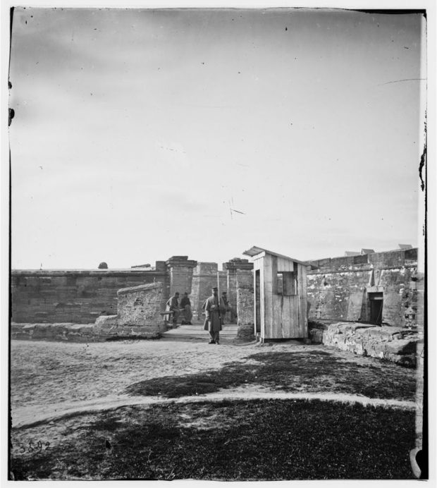Entrance to Fort Marion – Author: Samuel Coley 