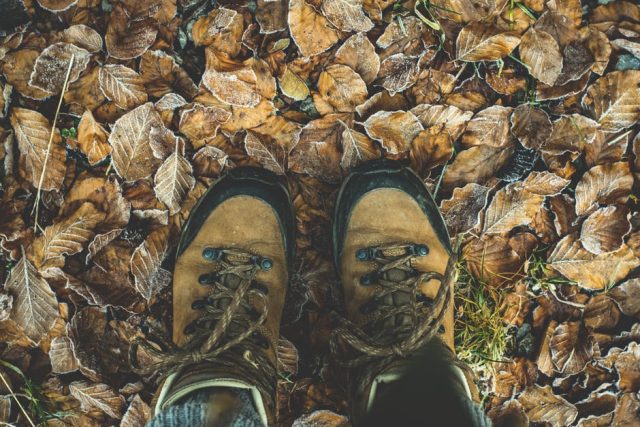 A good pair of walking boots will keep your feet stable and supported