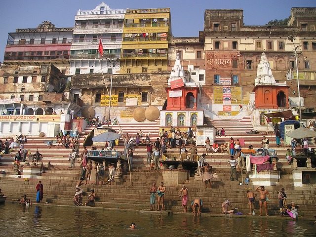 The holy Ganges River India