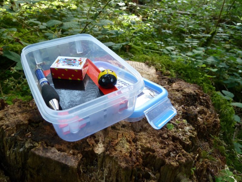 Geocaching kit for an amazing adventure
