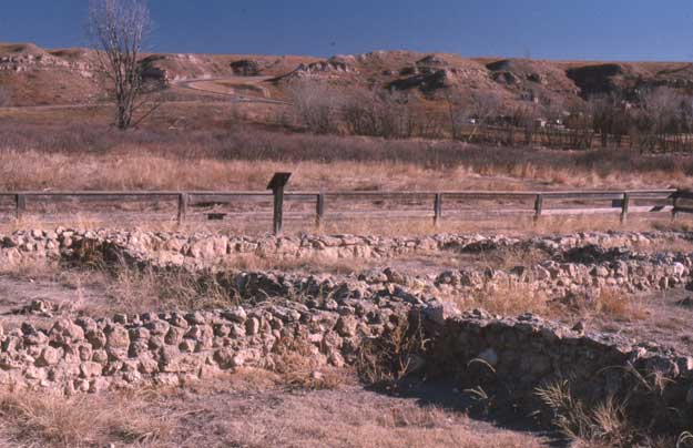 Remains of the Indian Pueblo “El Cuartelejo” in Scott County, Kansas, USA – Plazak – CC BY-SA 3.0