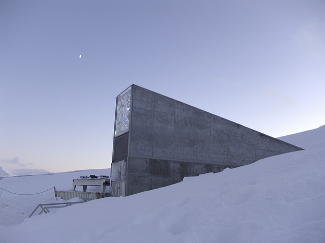 Svalbard Global Seed Vault – Author: Landbruks- og matdepartementet – CC BY-ND 2.0