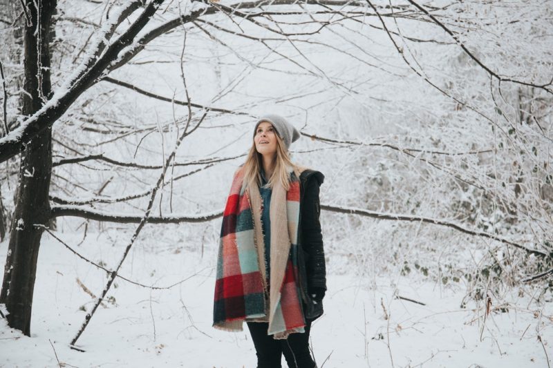 Dress appropriately for the season – that means getting out all your winter clothes from storage