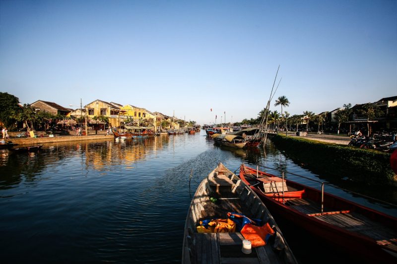 Boating in Hoi An, Vietnam