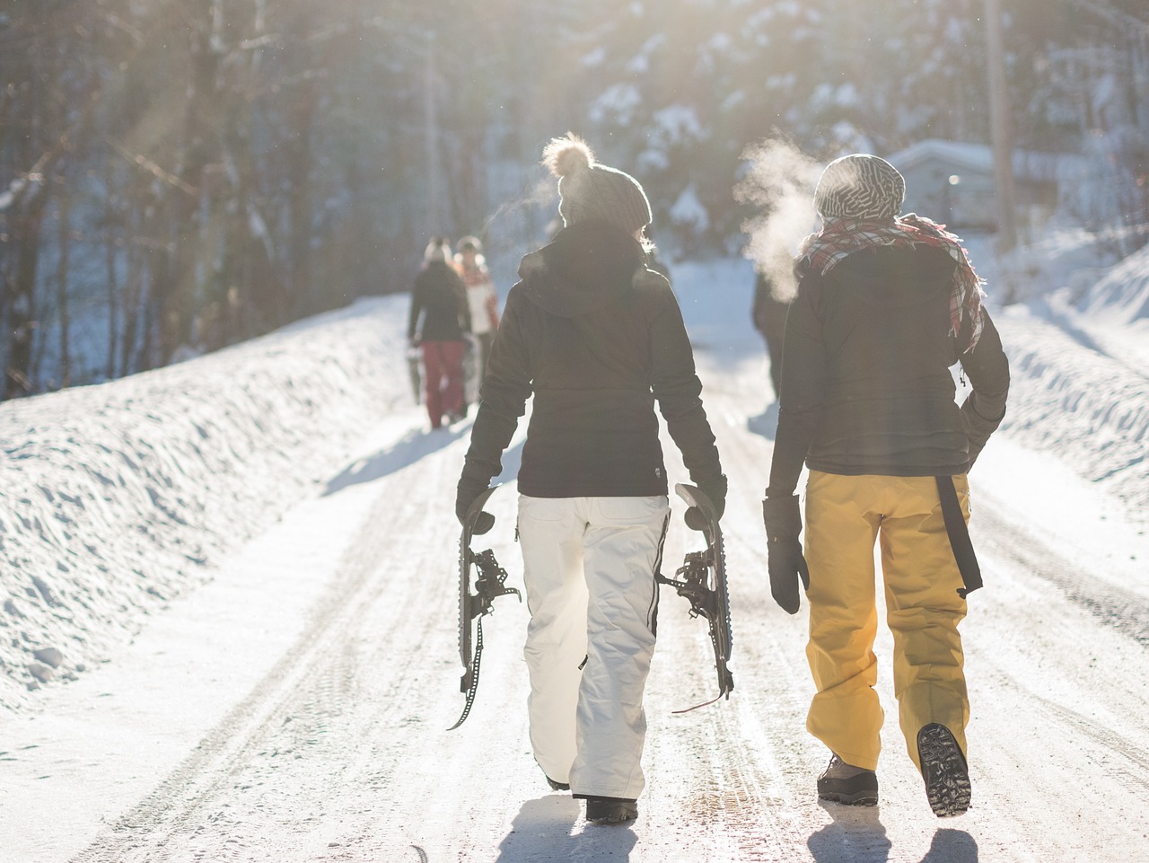 Having a friend who is also looking to get fit will provide you both with a great fitness companion – whether you want to go snow shoeing, hiking, or just want to frolic around in the snow, a fitness friend is the best way to stay fit this winter