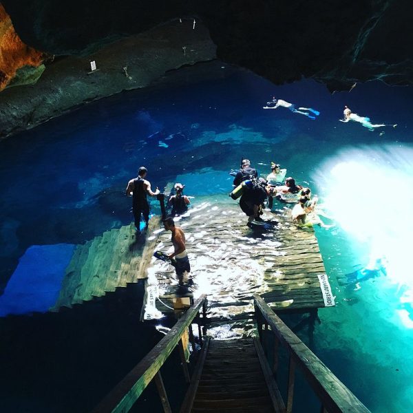 Devil’s Den Cave in Florida – Author: Matthewjparker – CC BY-SA 4.0