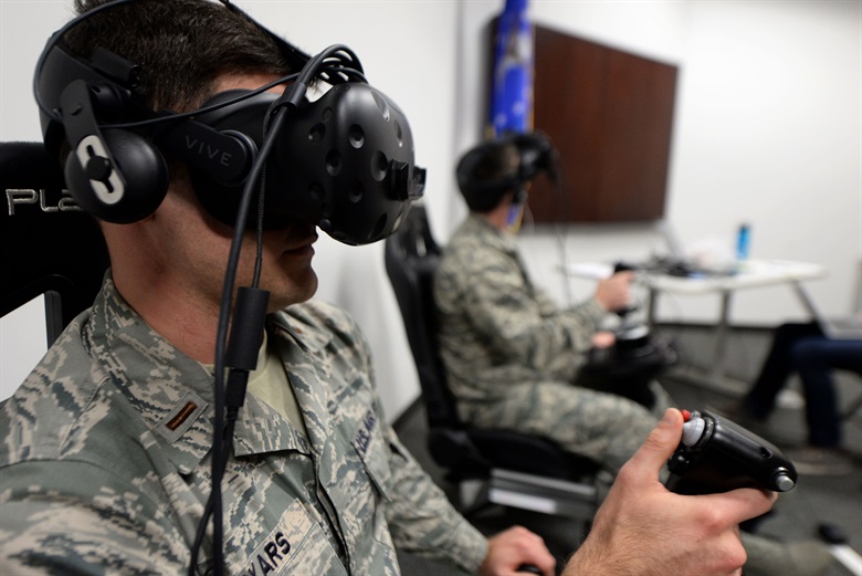 The military has played a big role in the development of VR technology.