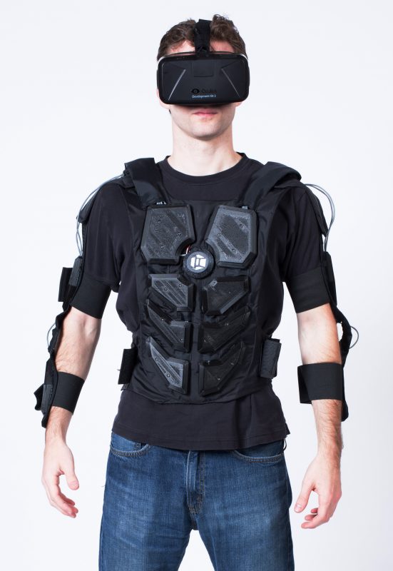 Some companies are exploring the possibility of full-body haptic suits.