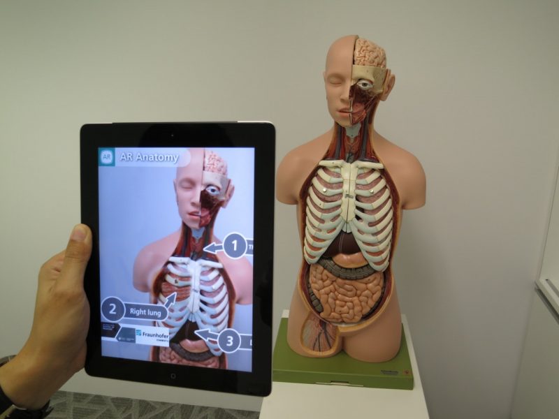 VR is already being used in the medical fields to help with education and development.