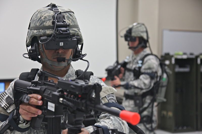 The military is intentionally developing this technology to train soldiers in lifelike combat scenarios. Is that a technology you want to give to your kids?