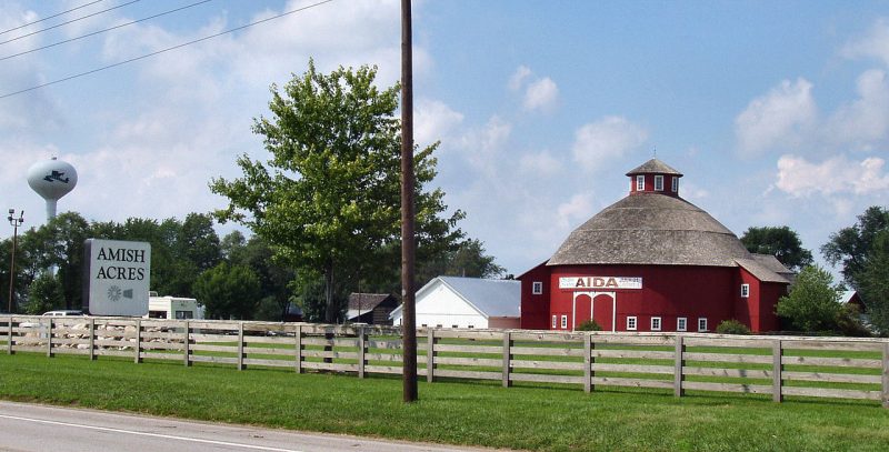 Amish Acres, a popular tourist attraction in Nappanee – Author: Tysto – CC-BY 2.0