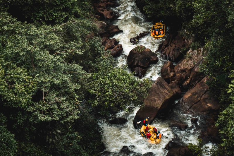 Rafting is a lot of fun and if you go with a guide, there’s no experience necessary.