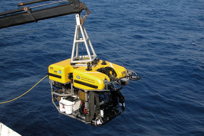 The science ROV “Hercules” used for deep-sea exploration
