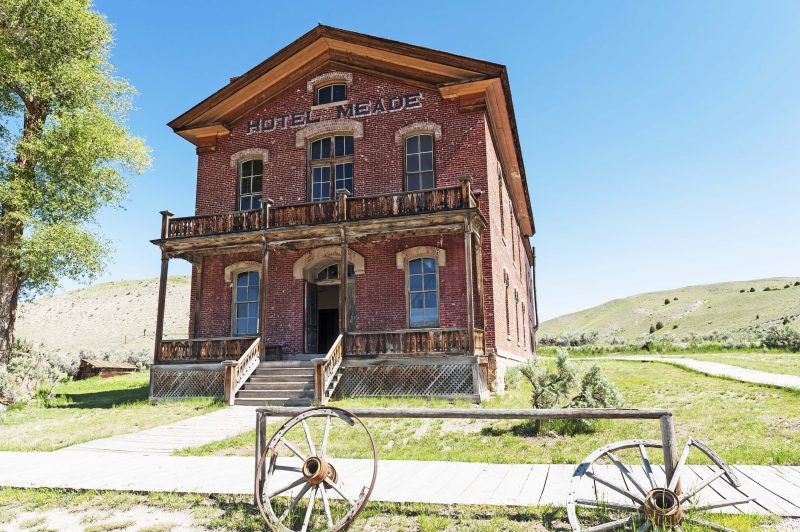 Bannack is considered to be one of the best-preserved ghost towns in the country